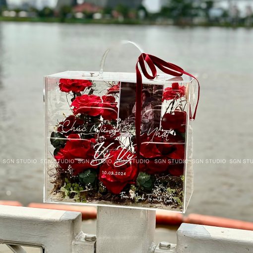 Vali Hoa Khô Vĩnh Cửu Trong Suốt VA001 - Hình ảnh 27