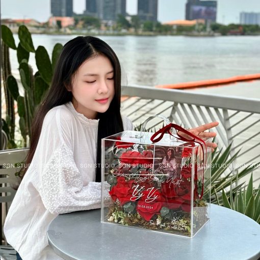 Vali Hoa Khô Vĩnh Cửu Trong Suốt VA001 - Hình ảnh 29