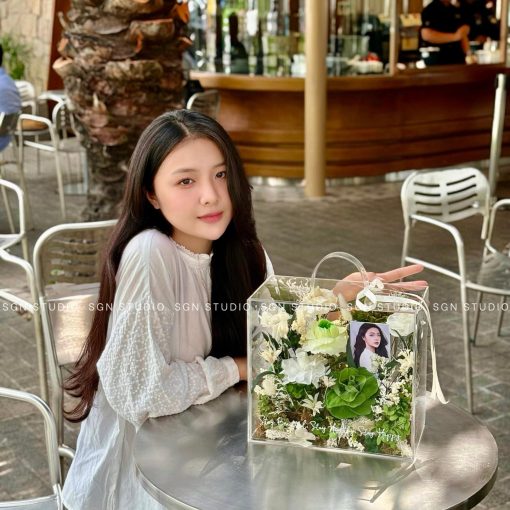 Vali Hoa Khô Vĩnh Cửu Trong Suốt VA001 - Hình ảnh 10