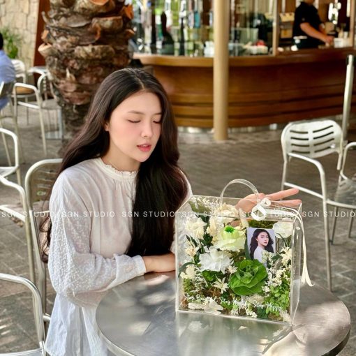 Vali Hoa Khô Vĩnh Cửu Trong Suốt VA001 - Hình ảnh 11